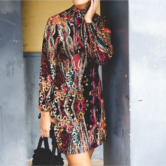 Free People All Dolled Up Mini Dress XS NWT - Picture 1 of 7